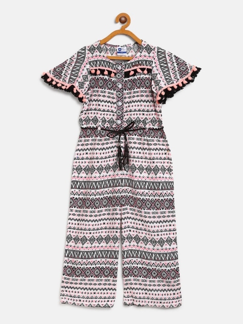 

612League White Tribal Maxi Dress
