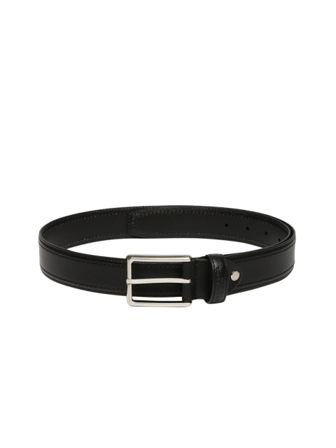 

U.S. Polo Assn. Men Black Solid Leather Belt