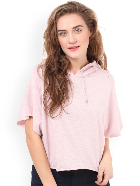 

Free & Young Women Pink Hooded Top