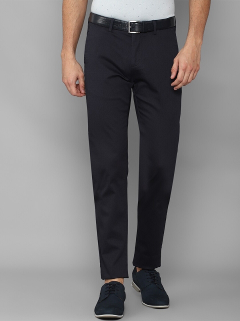 

Allen Solly Men Black Slim Fit Trousers