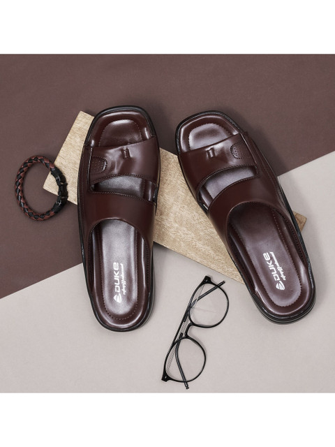 

Duke Men Brown Comfort Sandals