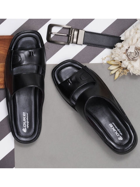 

Duke Men Black Comfort Sandal