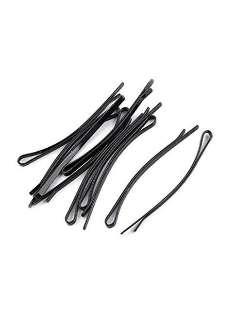 

AkashKrishna Women 12 piece Black Bobby Pins