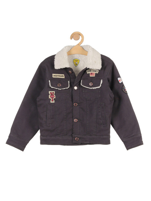 

Lil Lollipop Unisex Kids Black Lightweight Tailored Jacket