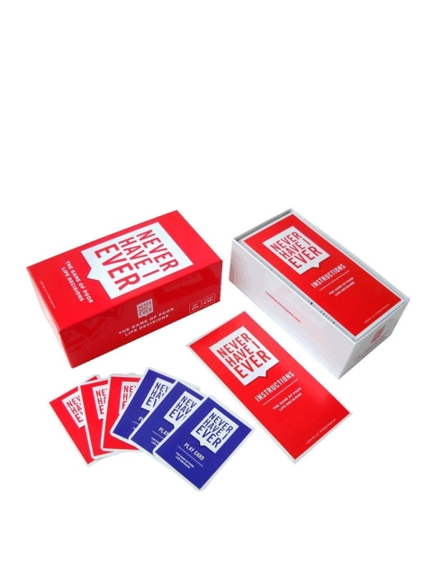 

SHKDigitrade Red & Blue Never Have I Ever Card Game