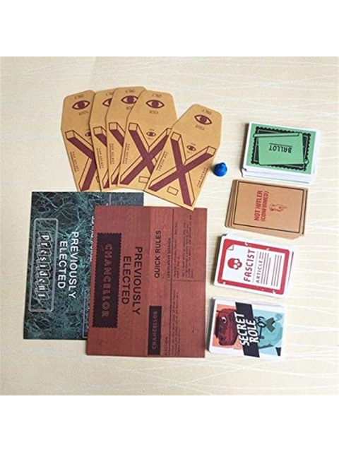 

SHKDigitrade Yellow Secret Hitler Card Game