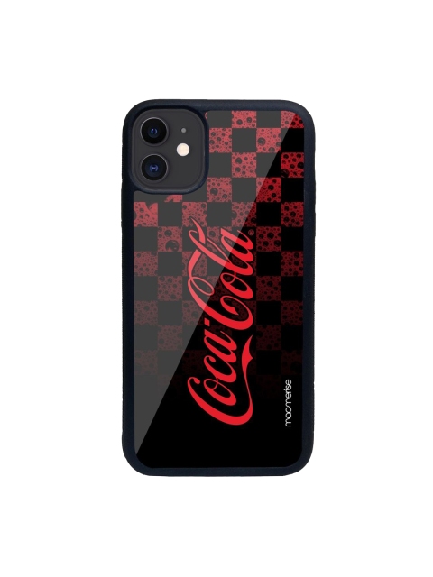 

macmerise Black & Red Fizz iPhone 11 Back Case