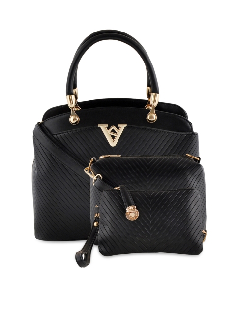 

Mark & Keith Black Solid Handbag
