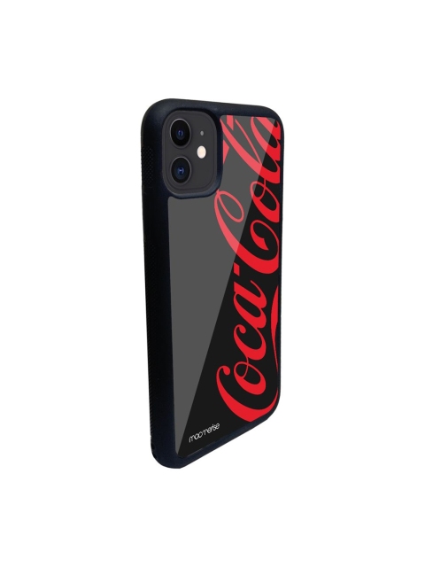 

macmerise Black & Red Coca-Cola iPhone 11Back Case