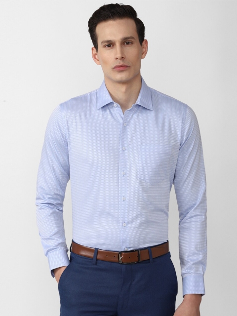

Van Heusen Men Blue Slim Fit Formal Shirt