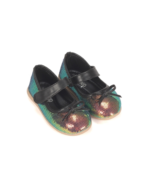

Lil Lollipop Girls Black Embellished Ballerinas