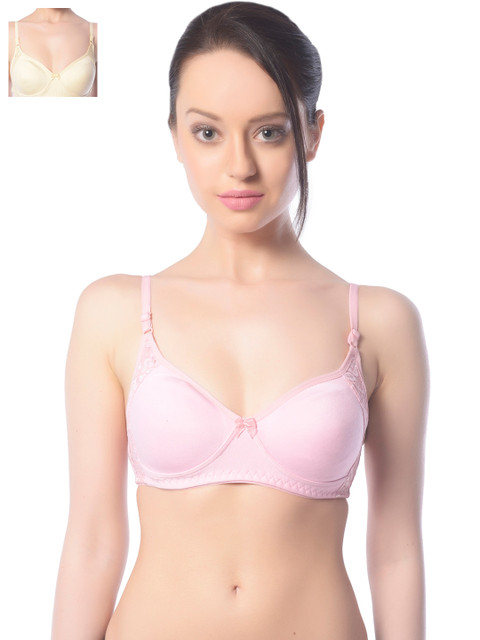 

Lady Lyka Pack of 2 T-shirt Bras Juliet, Pink