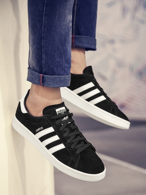 adidas campus shoes mens black