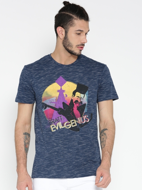 

Minnions featured Blue Tshirt for Men, Navy blue