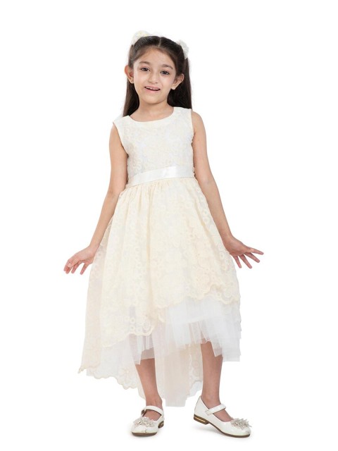 

BYB PREMIUM Girls Cream-Coloured Midi Dress