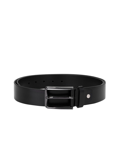 

Da Milano Men Black Leather Belt