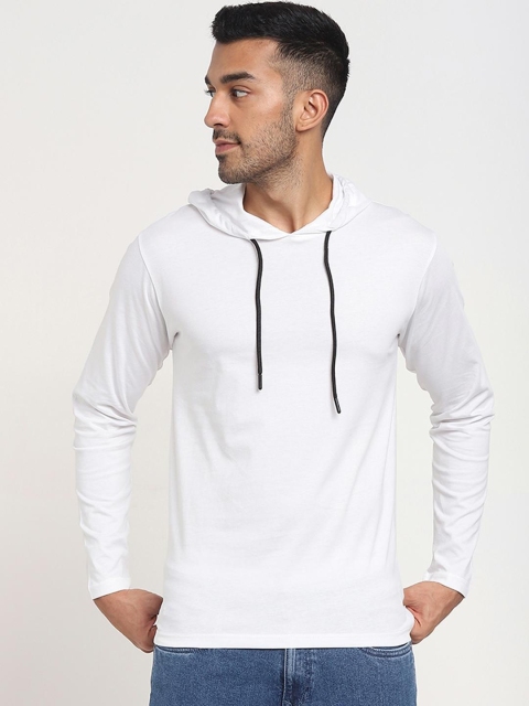 

Bewakoof Men White Pure Cotton T-shirt