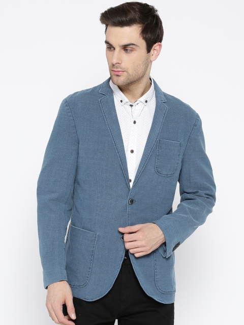 

Jack & Jones Blue Single-Breasted Casual Blazer