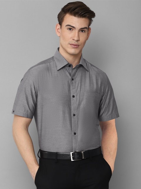 

Louis Philippe Men Grey Formal Shirt