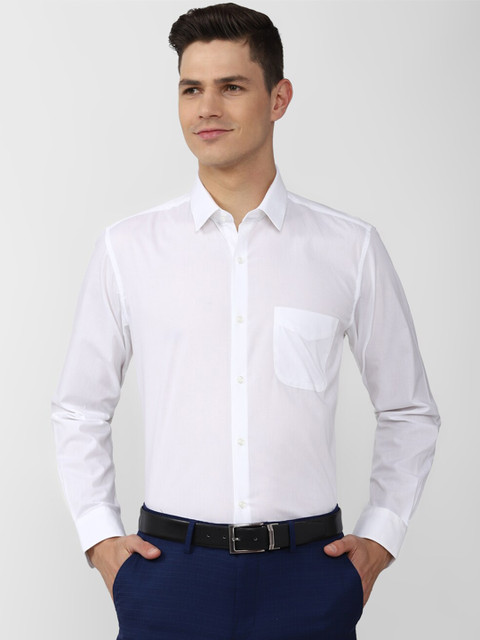 

Peter England Men White Formal Shirt