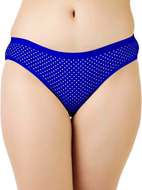 

UrGear Women Blue Printed Pure Cotton Brief UrW002651p