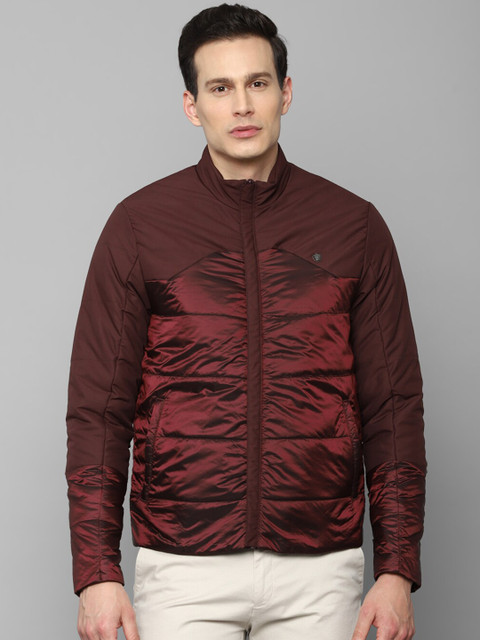 

Louis Philippe Men Maroon Padded Jacket