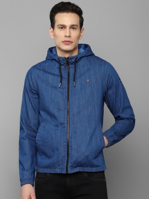 

Louis Philippe Jeans Men Blue Sporty Jacket