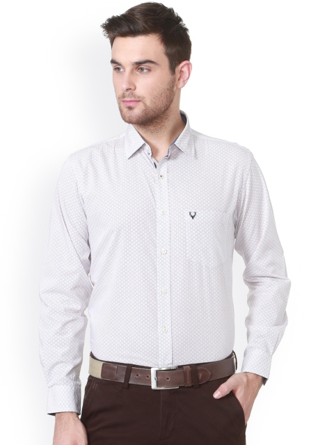 

Allen Solly Men Blue Regular Fit Printed Smart Casual Shirt