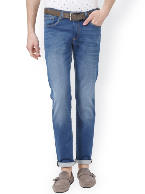 

Solly Jeans Co. by Allen Solly Men Blue Skinny Fit Low-Rise Clean Look Jeans