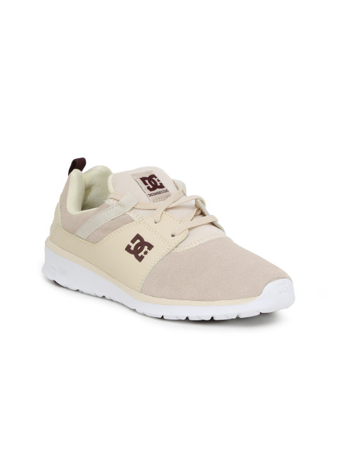 

DC Women Cream-Coloured HEATHROW SE J Sneakers