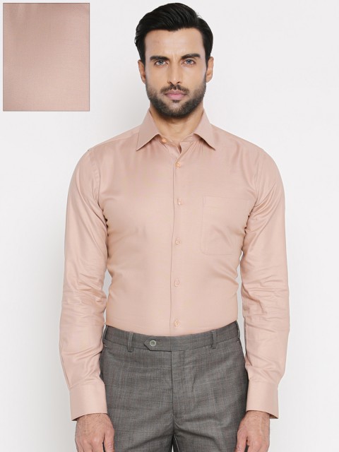 

Raymond Men Beige Solid Slim Fit Formal Shirt