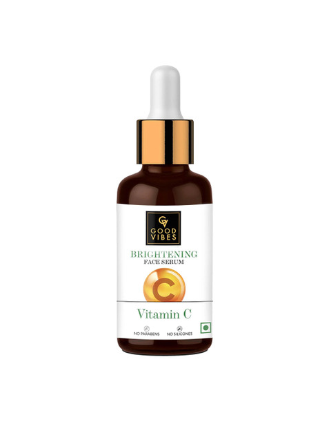 

Good Vibes Vitamin C Brightening Face Serum 30ml, Transparent