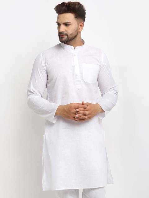 

Armaan Ethnic Men White Cotton Kurta