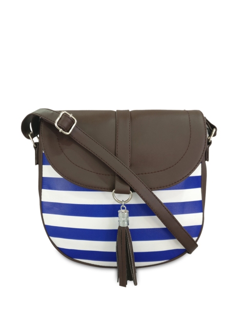 

Toteteca Brown Striped Sling Bag