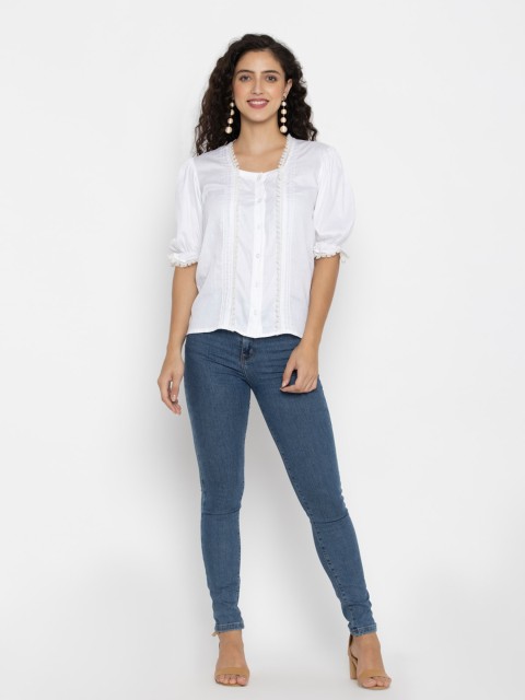 

OCTICS White Solid Top