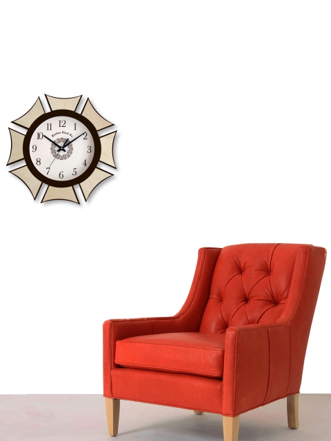 

RANDOM White Dial Oval Analogue Wall Clock