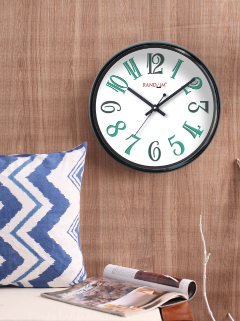 

RANDOM White Dial 30 cm Analogue Wall Clock
