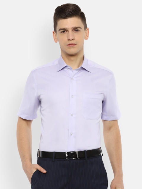

Louis Philippe Men Purple Casual Shirt