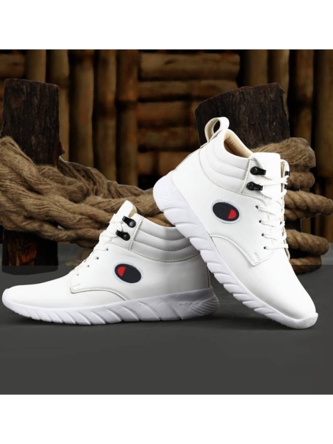 

T-Rock Men White Casual Sneakers