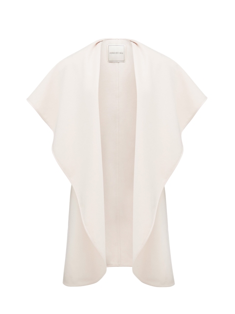 

Forever New Women Pink Solid Cape Jacket