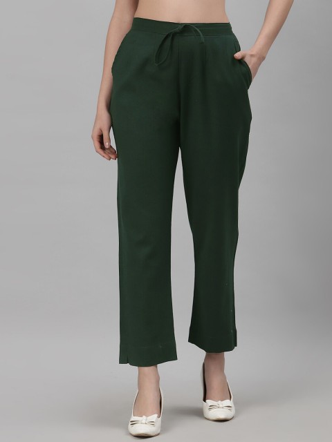 

NEUDIS Women Green Trousers