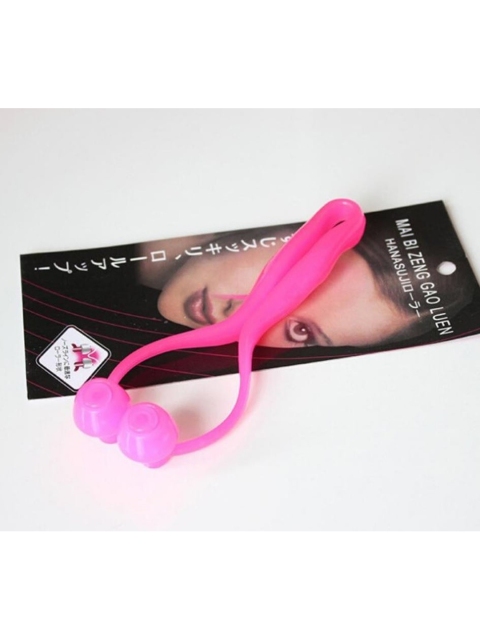 

Alexvyan Roller Nose Shaper Adjustable Shaping Nose Up Clip Correction, Pink