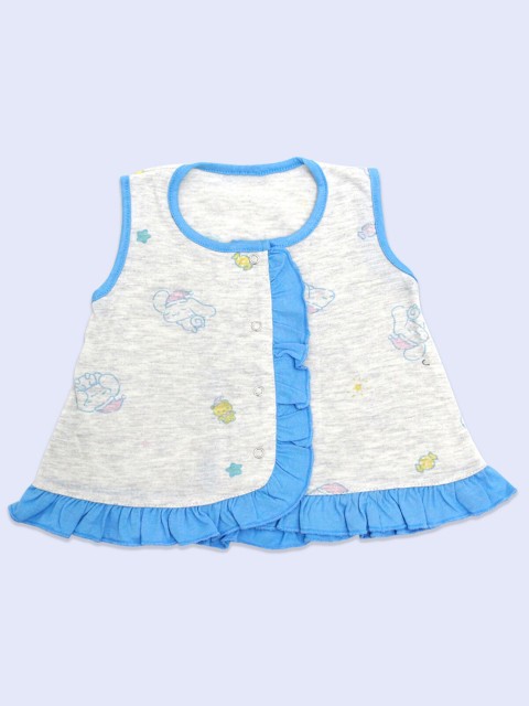 

Born Babies Grey and Blue Dress