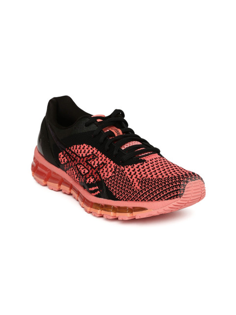 

ASICS Women Black GEL-QUANTUM 360 KNIT Running Shoes