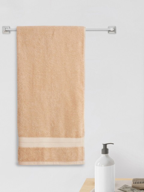 

Home Centre Beige Textured Cotton 380GSM Bath Towels