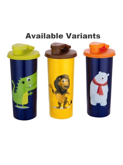 

PDDFALCON Blue & Orange Colored Flip Flop Classic Tumbler 520ml