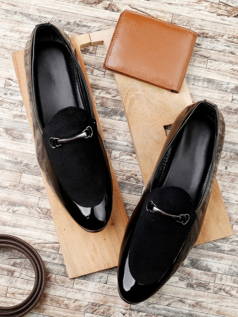 

T-Rock Men Black Solid Formal Loafer