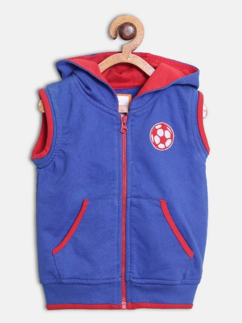 

612League Boys Blue Sleeveless Sweatshirt