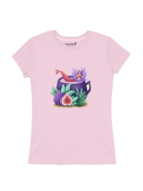 

mezmoda Boys Pink Printed Short Sleeves T-shirt