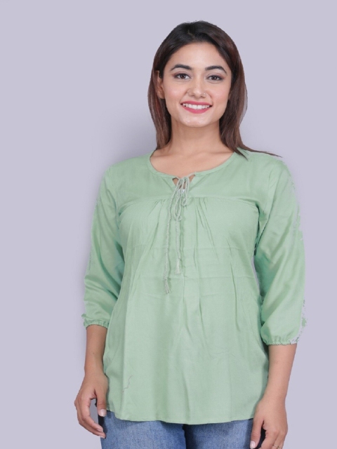 

Dipsha Sea Green & brook green Pure Cotton Kurti